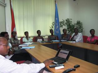 UNIC Bujumbura videoconference